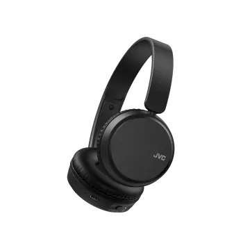 Headset Bluetooth Jvc Ha-s36w Bt 5.2 Ultra Ligeros Color Negro
