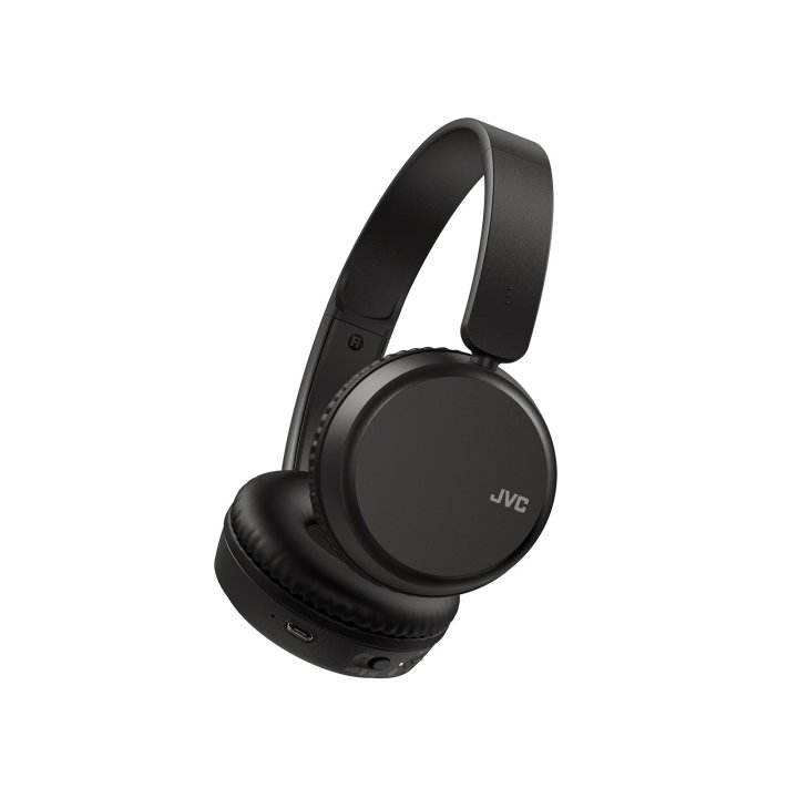 Headset Bluetooth Jvc Ha-s36w Bt 5.2 Ultra Ligeros Color Negro