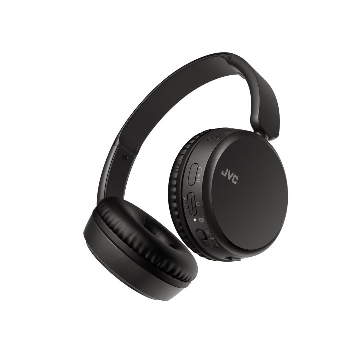 Headset Bluetooth Jvc Ha-s36w Bt 5.2 Ultra Ligeros Color Negro