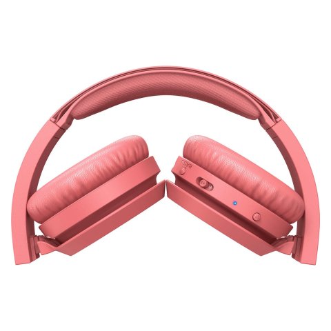Headset Bluetooth Philips Tah4205rd 00 Bt 5.0 Microfono Integrado Color Rojo Plegables