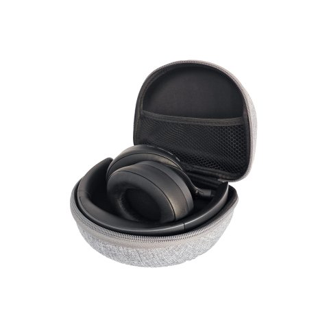 Headset Bluetooth Conceptronic Alvah02b Con Cancelacion De Ruido Carga Usb-c Entrada 1xjack 3.5mm Bateria 30h Plegable