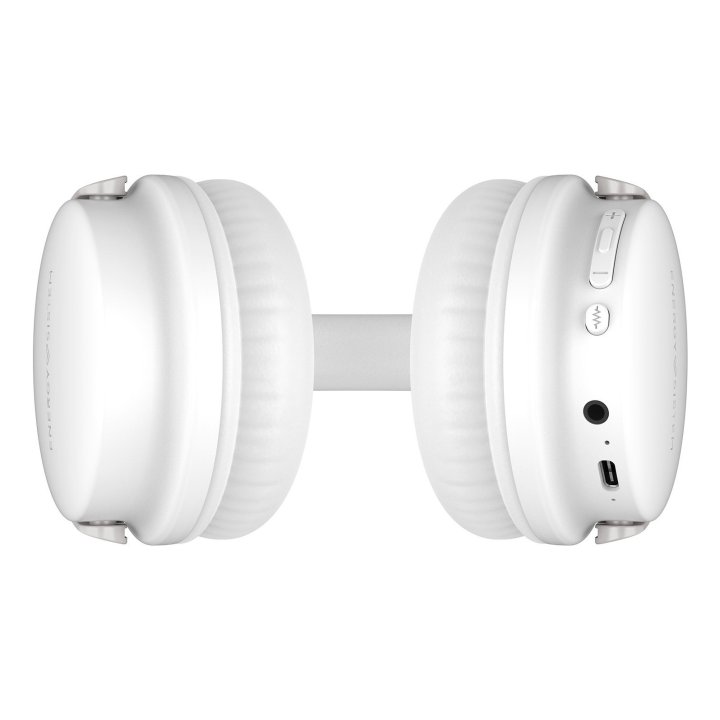 Headset Bluetooth Energy System Style 3 Plegables Bt 5.1 Deep Bass Bateria 25h Microfono Color Blanco