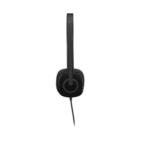 Headset Logitech Stereo H151 Microfono Control De Volumen Jack 3.5" P n 981-000589