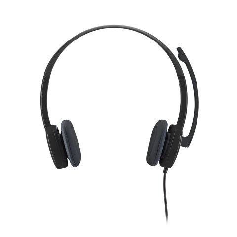 Headset Logitech Stereo H151 Microfono Control De Volumen Jack 3.5" P n 981-000589