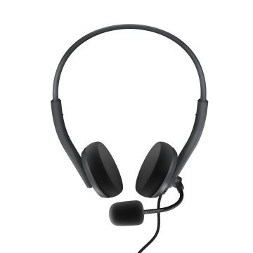 Headset Energy Sistem Office 2+ Anthracite Diadema Ajustable Microfono Retractil Jack 3.5mm Y Adaptador Pc mac - Oferta_movin 2