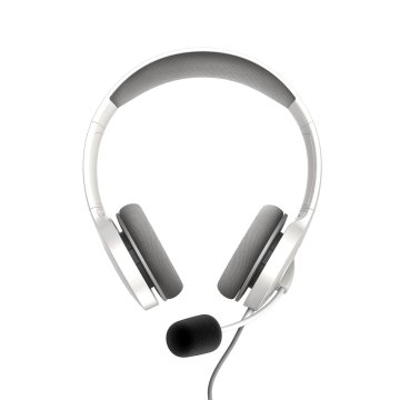 Headset Energy Sistem Office 3 White Diadema Ajustable Microfono Retractil Conexion Jack 3.5mm Y Usb 2