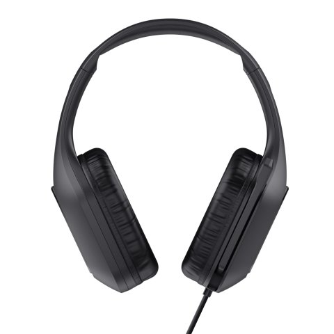 Headset Trust Gaming Gxt 415 Zirox 24990 Ligeros Microfono Negros Jack 3.5mm