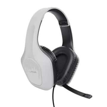 Headset Trust Gaming Gxt 415w Zirox Ligeros, Microfono Plegable, Blancos 25147 2