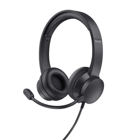 Headset Trust Ayda 25087 Jack 3.5mm Microfono Plegable Diadema Ajustable