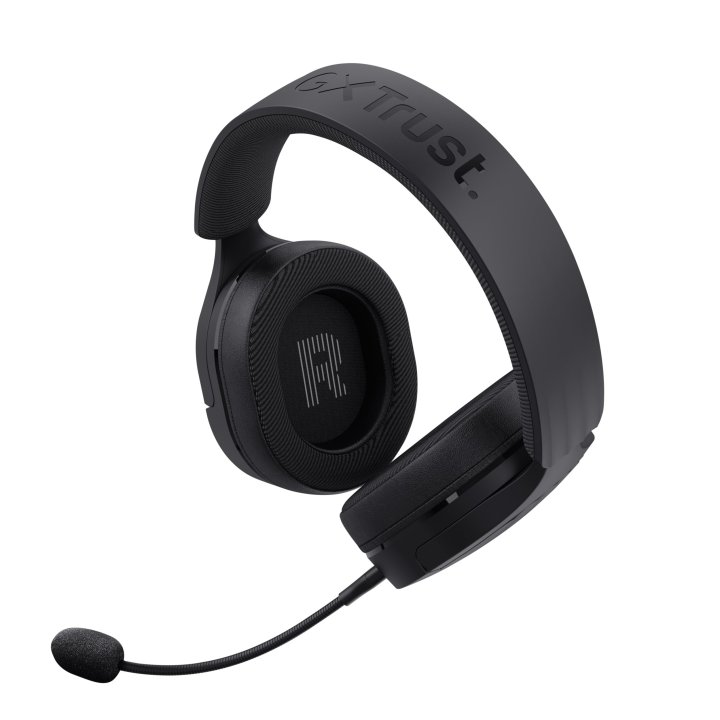 Headset Trust Gaming Gxt 489 Negro Fayzo 24898 Microfono Desmontable Plegable Cable Trenzado 1,2m Jack 3.5mm Control Remoto