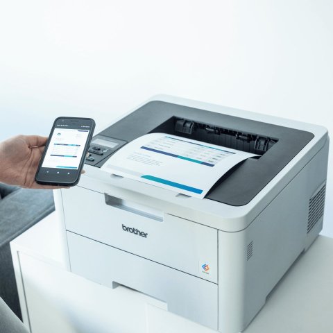 Impresora Laser Led Color Brother Hll3220cwe 18ppm Wifi Bandeja 250hoja
