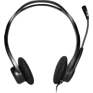 Headset Logitech Stereo Microfono Con Supresion De Ruido Usb Pc960m P n 981-000100 2