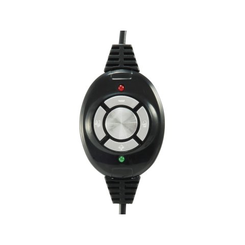 Headset Usb Equip Life Microfono Flexible Control De Volumen Color Negro   Blanco Promo