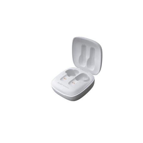 Auricular Intrauditivo Bluetooth Mars Gaming Mhib White Bt 5.1 Tws Sonido Dual Driver Estuche De Carga Usb-c