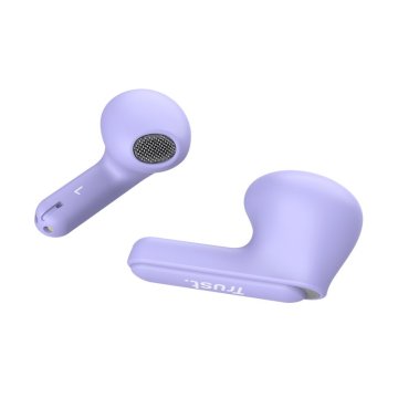 Headset Intrauditivo Bluetooth Trust Yavi 25299 Lila Enc Base De Carga Usb-c Control Tactil23h 25299 2