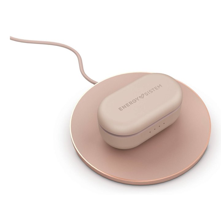 Auricular Intrauditivo Bluetooth Tw Energy Style 4 Ultra Rose Gold Caja De Carga Esmart Connect