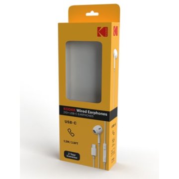 Kodak Auriculares 210+ Usb-c ( Tipo Apple ) 2