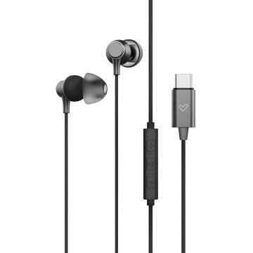 Auricular Intrauditivo Energy Sistem Metallized Usb-c Control Remoto Aluminio Grafito Con Mic 2
