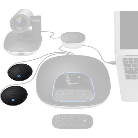Kit Microfonos Logitech Expansion Logitech Group Jack 3.5 P n 989-000171