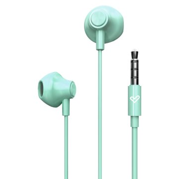 Auricular Intrauditivo Energy Sistem Easypods Jack 3.5 Microfono Integrado Color Turquesa