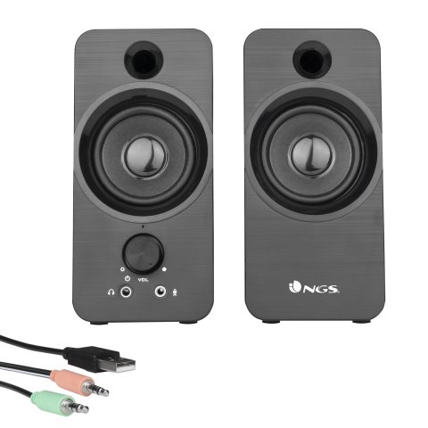 Altavoces 2.0 Ngs Sb350 12w (2x6w) Entraga Micro