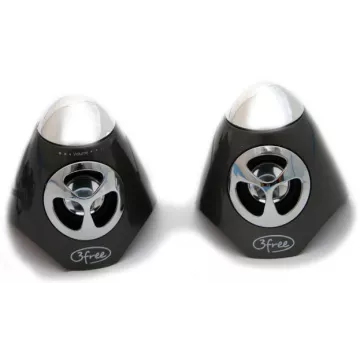 Altavoces 2.0 3free Spk100w 2w+2w Negro Alimentacion Por Usb 2