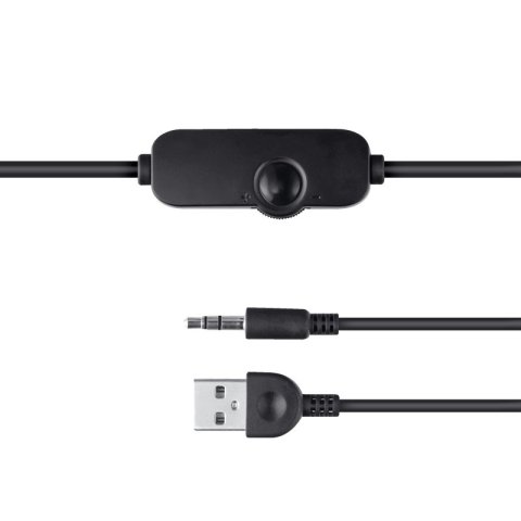 Altavoces 2.0 Trust Polo 25164 4w Rms Max 8w Control De Volumen Jack 3.5 Alimentados Por Usb Color Negro 25164