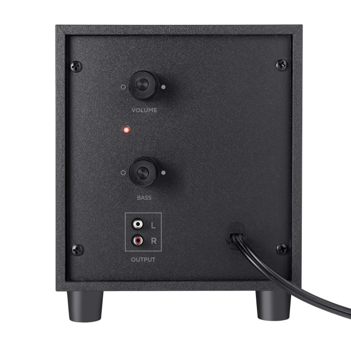 Altavoces 2.1 Trust Avora - 9w Rms - Controles Volumen Y Bajos En Subwoofer - Alimentacion Usb - Diseño Compacto 20442