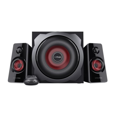 Altavoces 2.1 Trust Gaming Gxt 38 Tytan Rms 60w Control Volum Con Auriculares Y Entrada Linea 19023