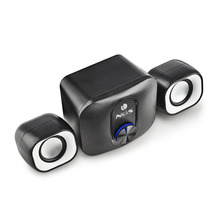 Altavoces 2.1 Ngs Mini Comet Usb 20w Color Negro