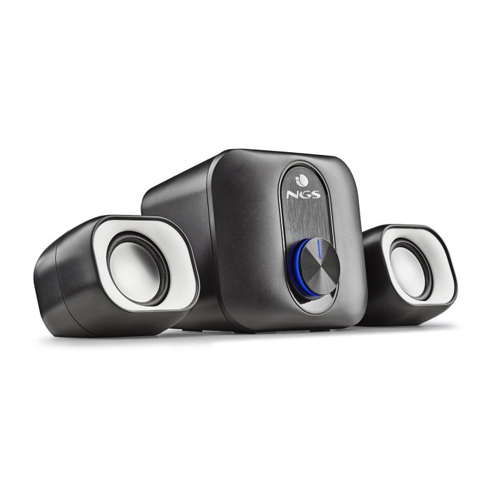 Altavoces 2.1 Ngs Mini Comet Usb 20w Color Negro