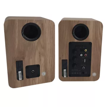 Altavoces 2.0 Bluetooth Autoamplificados Approx Appspk02wd 30w Por Canal Bt5.0 Rca Optical Coaxial Usb Incluye Soporte Pared 2