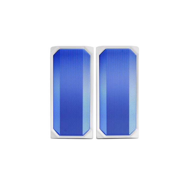 Altavoces 2.0 Bluetooth Mars Gaming Msrgb White Full Rgb Frontal 15w Control Box Jack 3.5mm