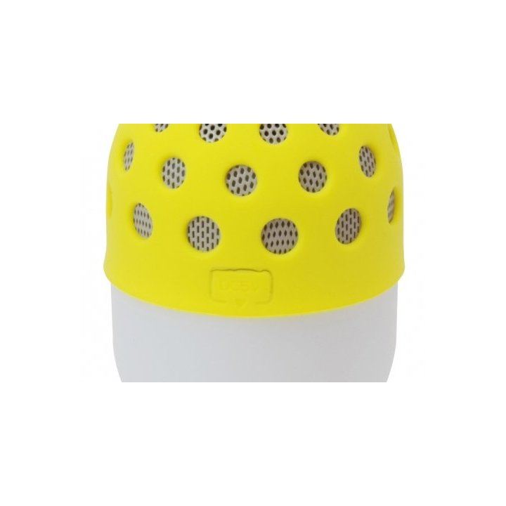 Altavoz Bluetooth Portable Conceptronic Con Luz Led Cspkbtwphly Color Amarillo
