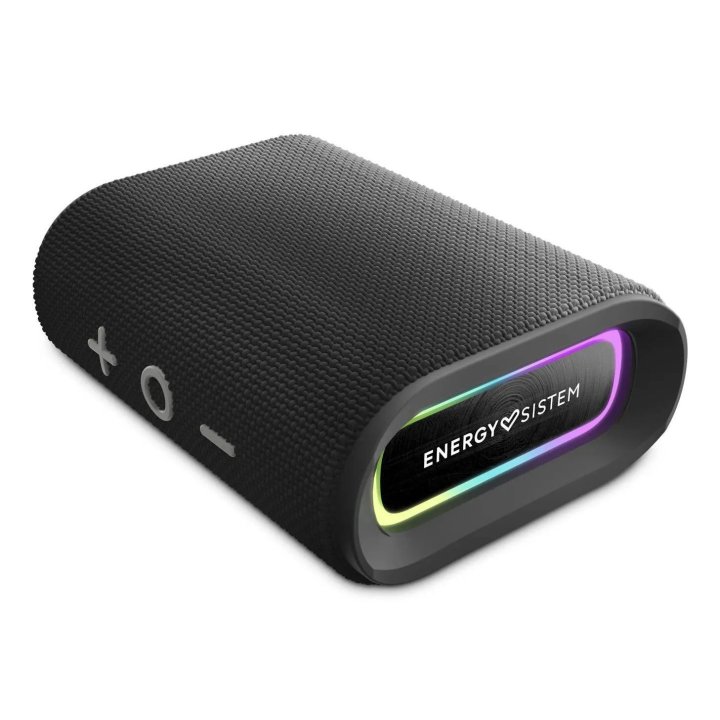 Altavoz Bluetooth Portable Energy Sistem Streetplay 8w Ipx6  Bt 5.4 Manos Libres Radio Fm Usb Aux Bateria 12h Color Negro
