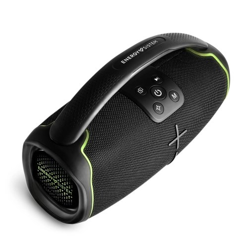 Altavoz Bluetooth Portable Energy Sistem Hyperbeat 80w Bt 5.3 Tws Ipx6 Usb Microsd Manos Libres Bateria 15h Luces Led 