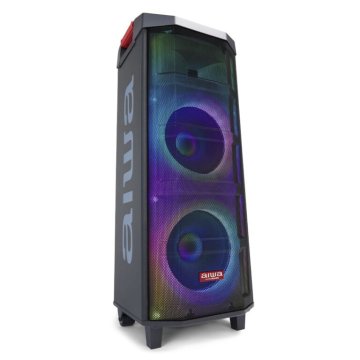 Altavoz Bluetooth Trolley Aiwa Kbtus-710mkii 5.0 True Wireless Stereo Led Rgb 700w Fm usb microsd aux Bateria 5-8h 2