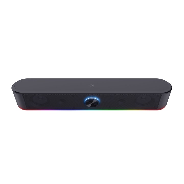 Altavoz Trust Soundbar Gxt Thorne Rgb Illuminated 12w Cable Auxiliar Para Audio Usb Para Alimentacion 24007