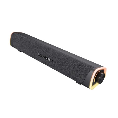 Barra De Sonido Trust Gxt Axon Rgb Illuminated 12w Cable Auxiliar Para Audio Usb Para Alimentacion 24482