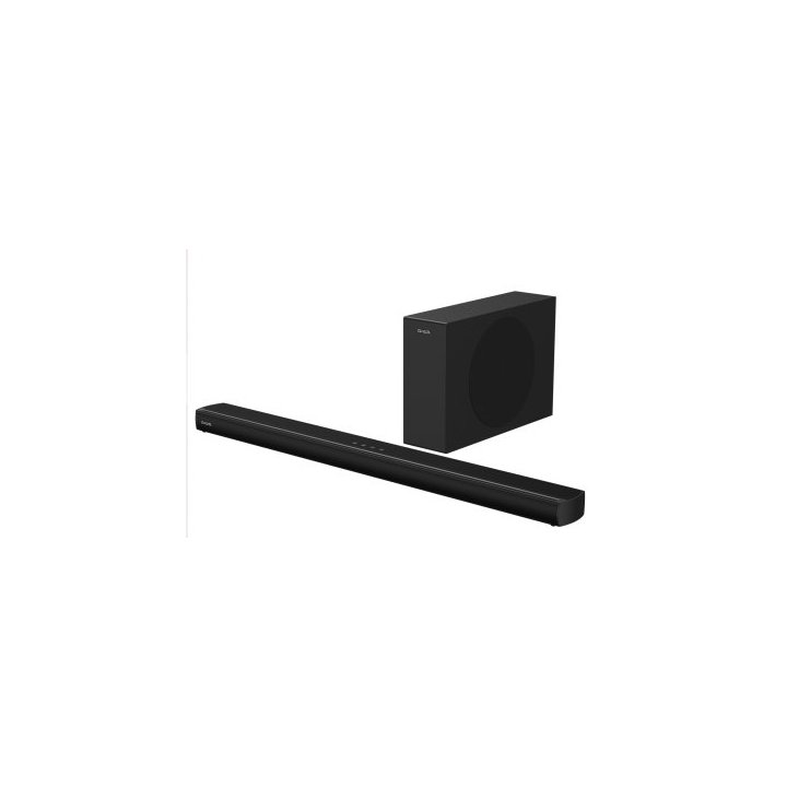 Barra De Sonido Mas Subwoofer 2.1 Aiwa He-1200sw 120w 4x2 Y 2x1,5 + 60w5,25"x1 Bt Hdmi-arc I-optica 