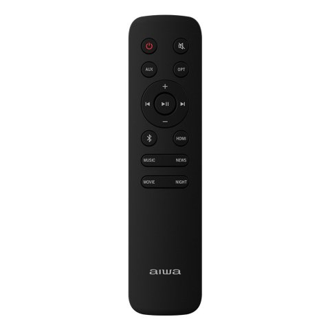Barra De Sonido Aiwa He-950bt Salida 60w Rms Bluetooth 5.3 Entrada Hdmi-arc + Cec In-optica Usb