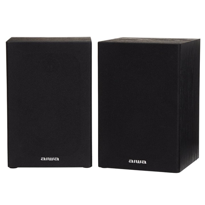 Micro Cadena De Musica Aiwa Msbtu-300 Bluetooth 4.2 Reproductor De Cd   Usb Radio Fm 2 Altavoces 10+10w Rms