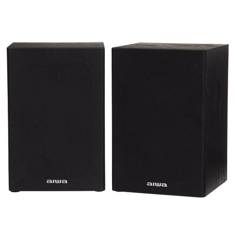 Micro Cadena De Musica Aiwa Msbtu-300 Bluetooth 4.2 Reproductor De Cd   Usb Radio Fm 2 Altavoces 10+10w Rms