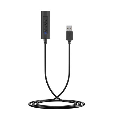 Adaptador Usb Equip Life A Jack 3.5" Hembra A Usb Con Control De Volument Y Mute
