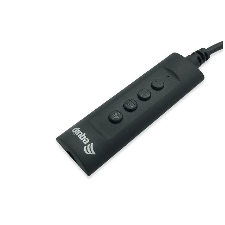 Adaptador Usb Equip Life A Jack 3.5" Hembra A Usb Con Control De Volument Y Mute