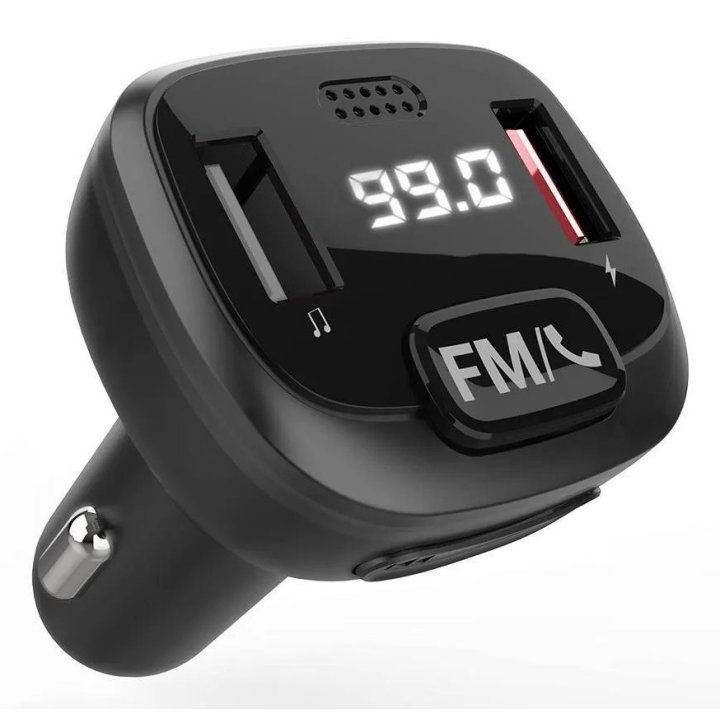 Transmisor De Coche Energy Sistem Car Fm Talk Manos Libres Bluetooth 5.3 Reproductor Via Microsd O Usb-a Puerto De Carga Usb