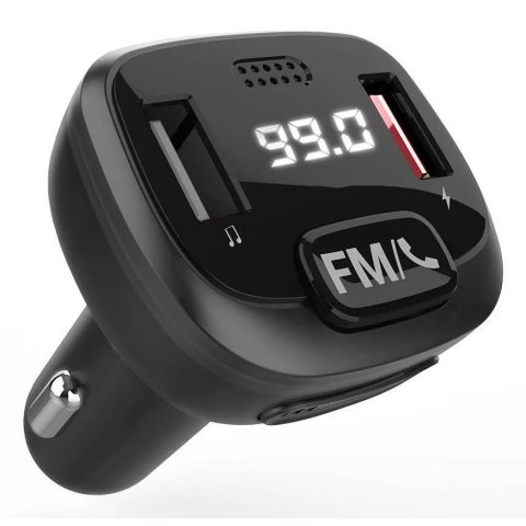 Transmisor De Coche Energy Sistem Car Fm Talk Manos Libres Bluetooth 5.3 Reproductor Via Microsd O Usb-a Puerto De Carga Usb