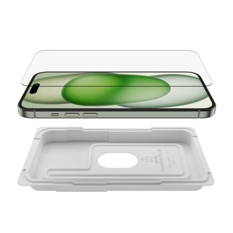 Protector De Pantalla Belkin Ova136zz Iphone 15 Plus  14 Pro Max Temperedglass Screenforce