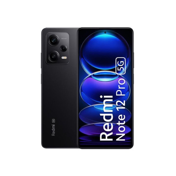Smartphone Xiaomi Redmi Note 12pro 6.67" 120hz 8gb 256gb 5g 50mp 16mp Bat 5000mah Negro Medianoche