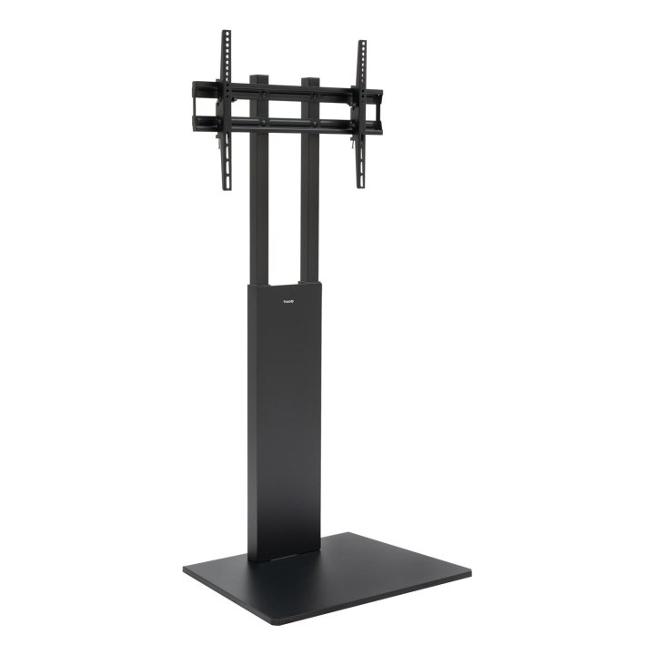 Soporte De Suelo Con Peana Tooq Fs2288m-b Pantalla 32-85" Negro  Vesa Max 600x400 Max 40kg Ajustablealtura